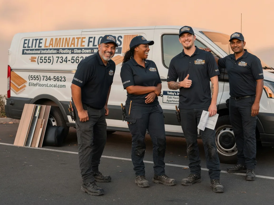 Laminate flooring installation company in Halliday, ND